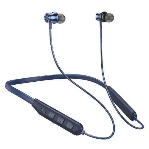 Hoco ES64 Bluetooth Neckband – Blue Color