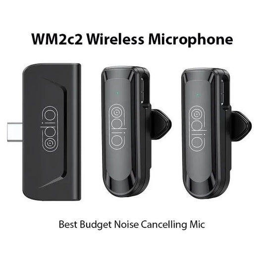 Dual Odio WM2c2 Wireless Microphone For Type C Devices (1:2)